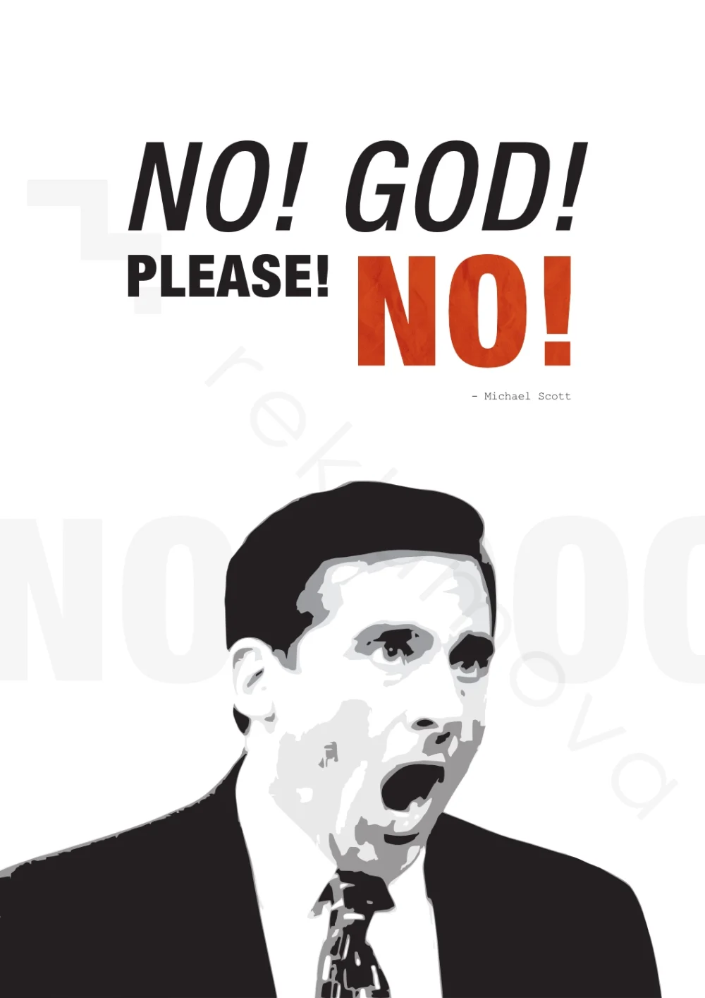 Plakat No God, Please No! - obrazek 2