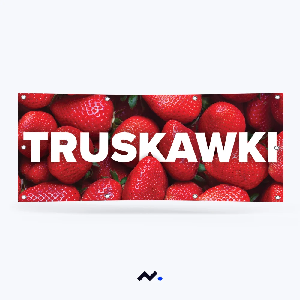 Baner Truskawki