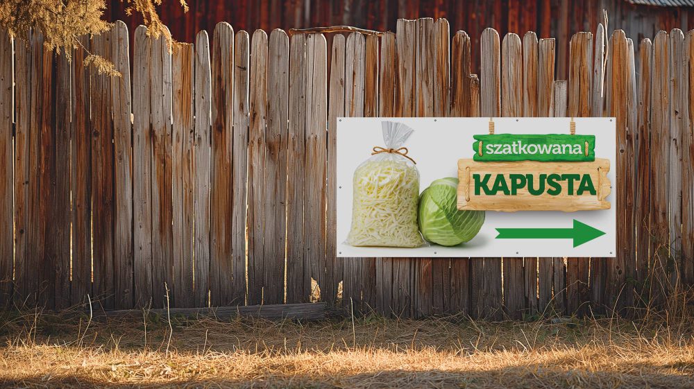 Baner Kapusta Szatkowana - obrazek 3