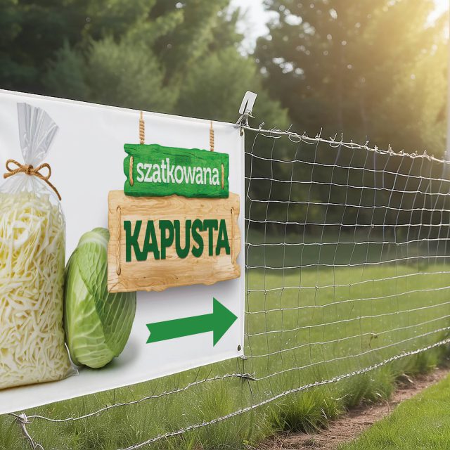 Baner Kapusta Szatkowana