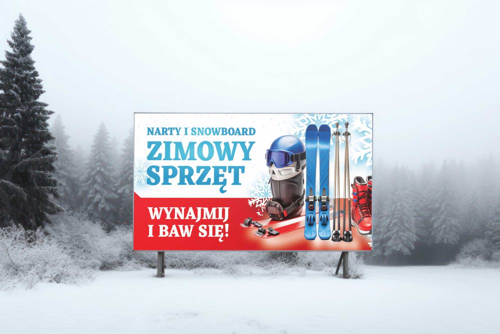 Baner Zimowy Sprzęt - obrazek 2